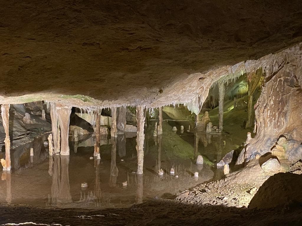 Cova de Can Marca cave in north Ibiza