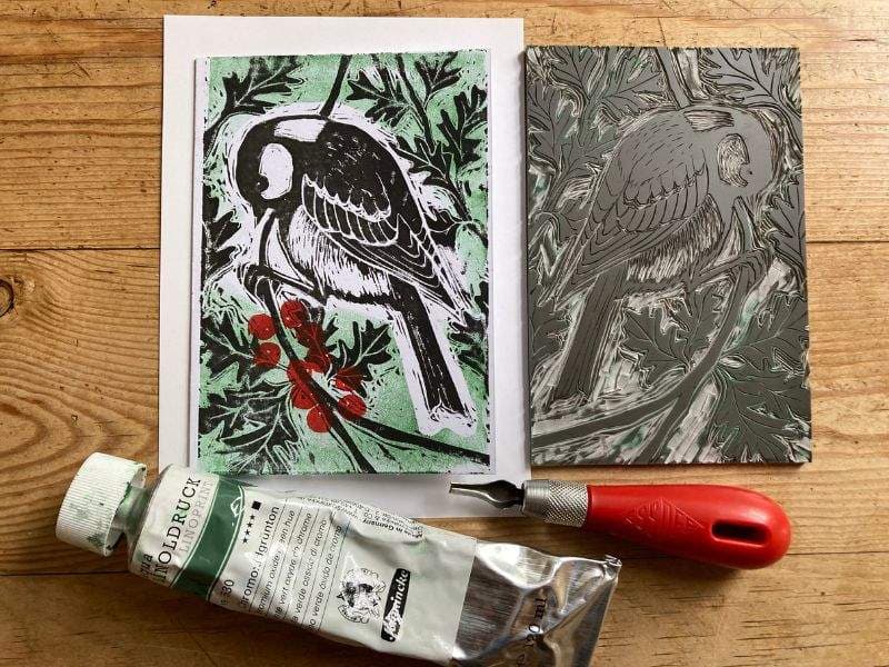 Linocut Printmaking  With Elaine Winter 