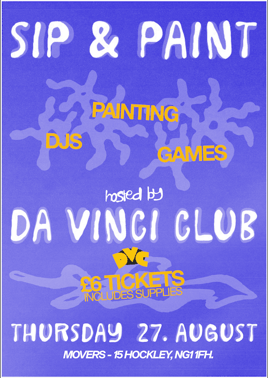 Sip N Paint: hosted by Da Vinci Club