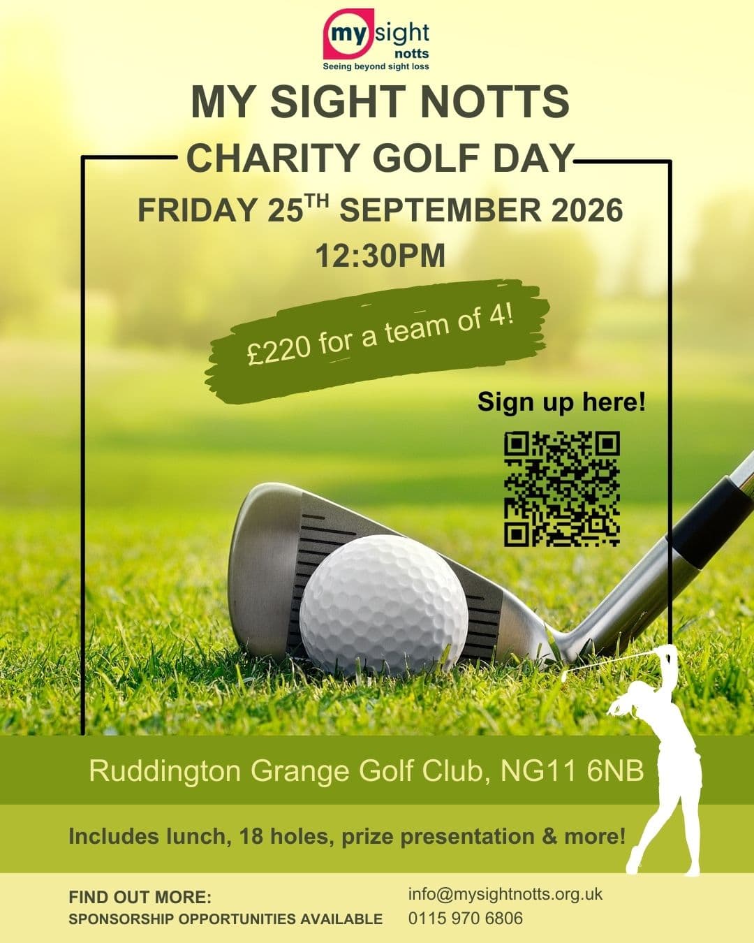 My Sight Notts Charity Golf Day