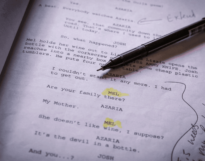 Beginning Screenwriting