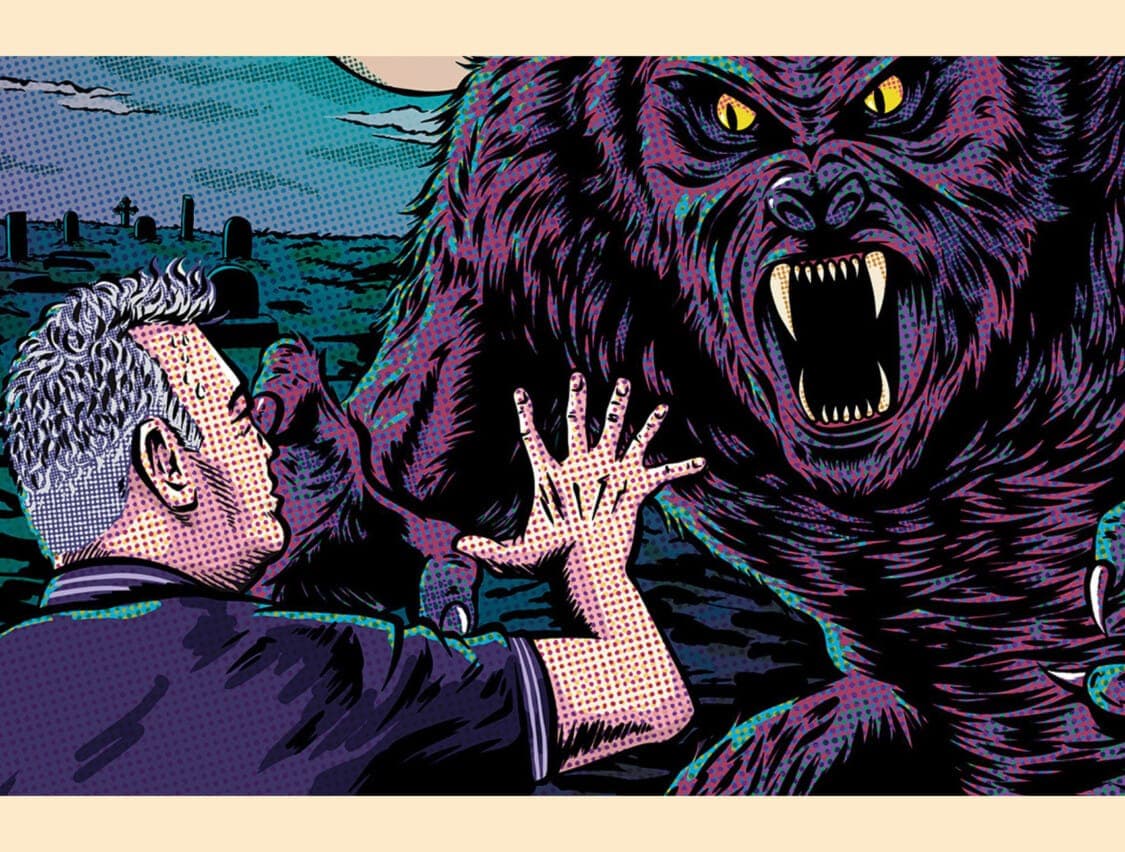 Stewart Lee vs The Man-Wulf