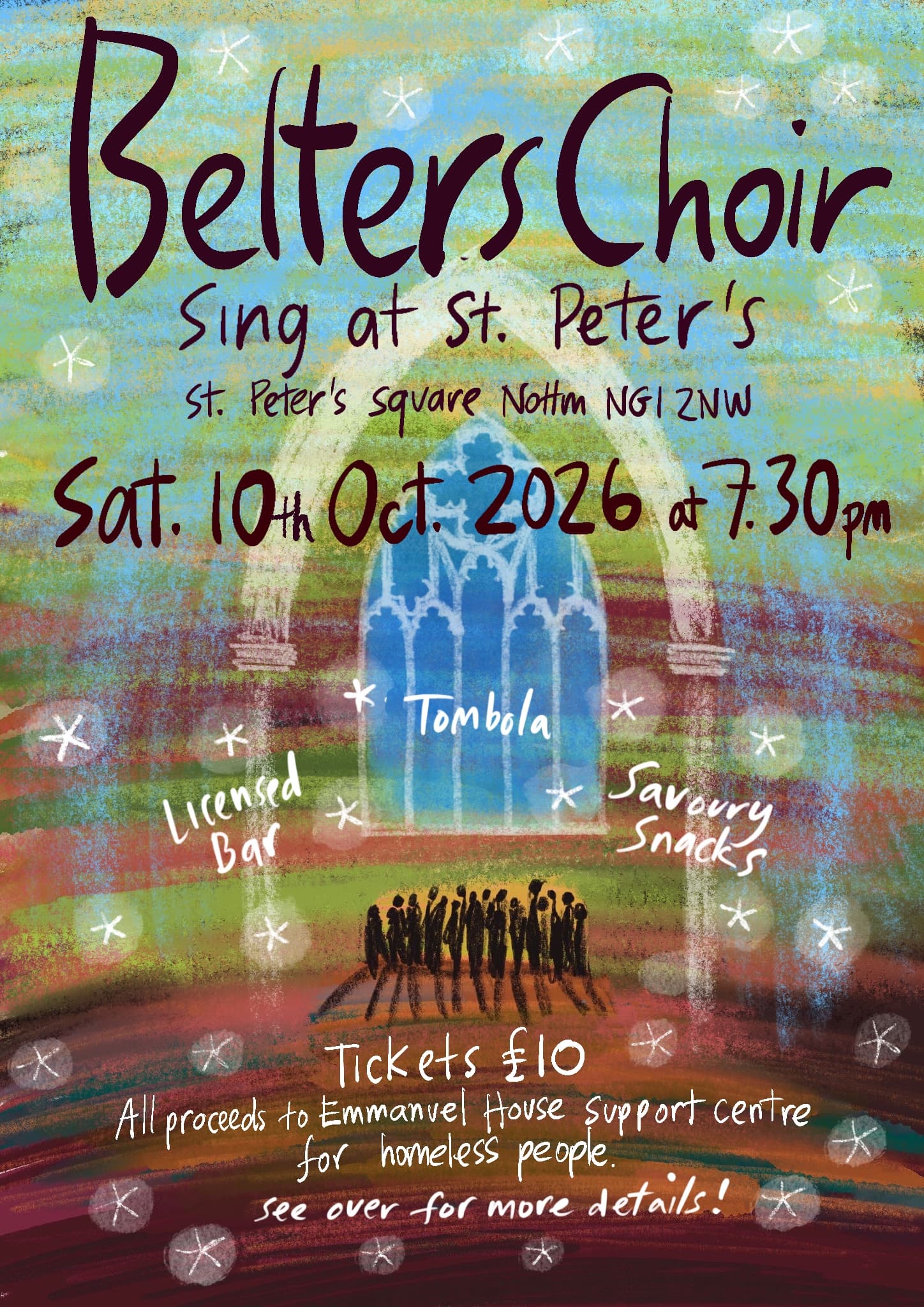 Belters Sing at St Peter's