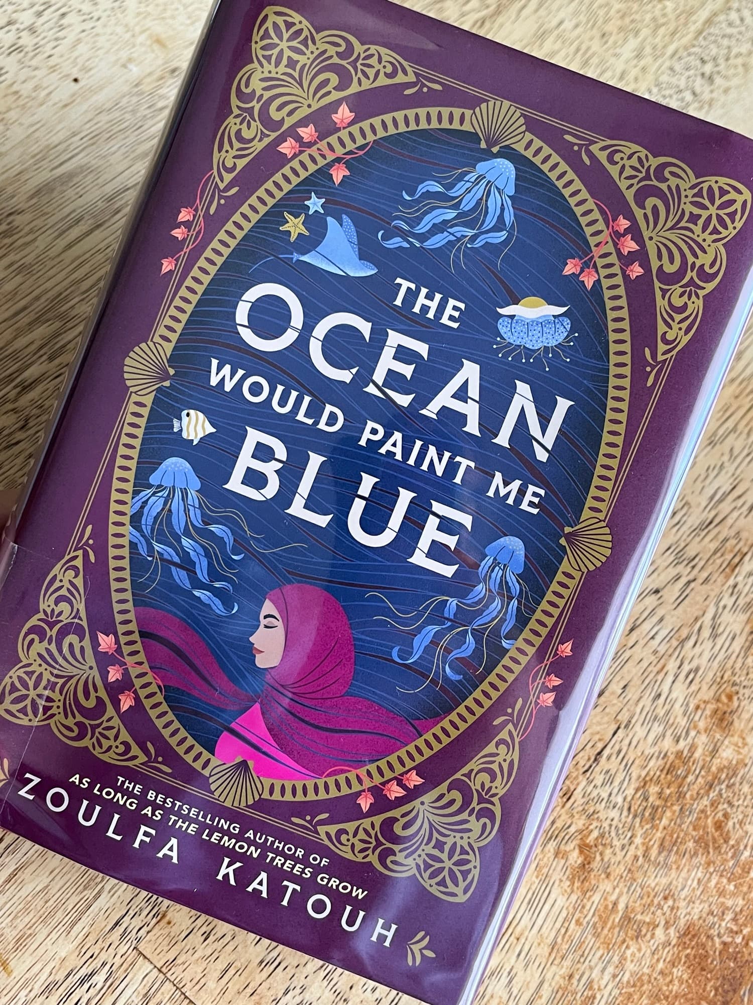 Special book group on The Ocean Would Paint Me Blue by Zoulfa Katouh
