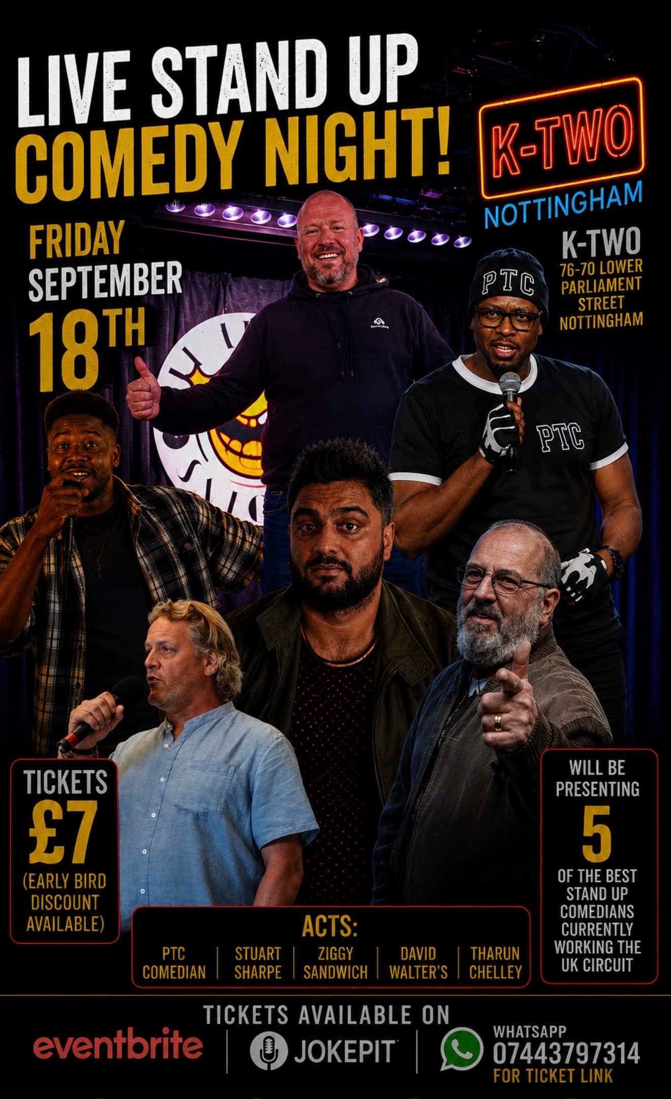 Stand up comedy at k-two 