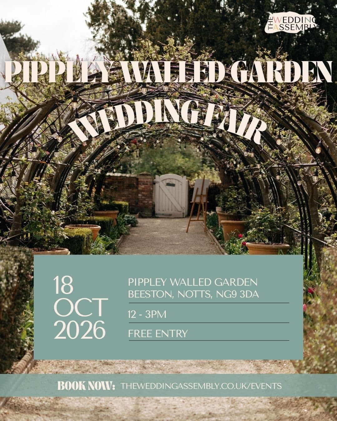 Pippley Walled Garden Wedding Fair