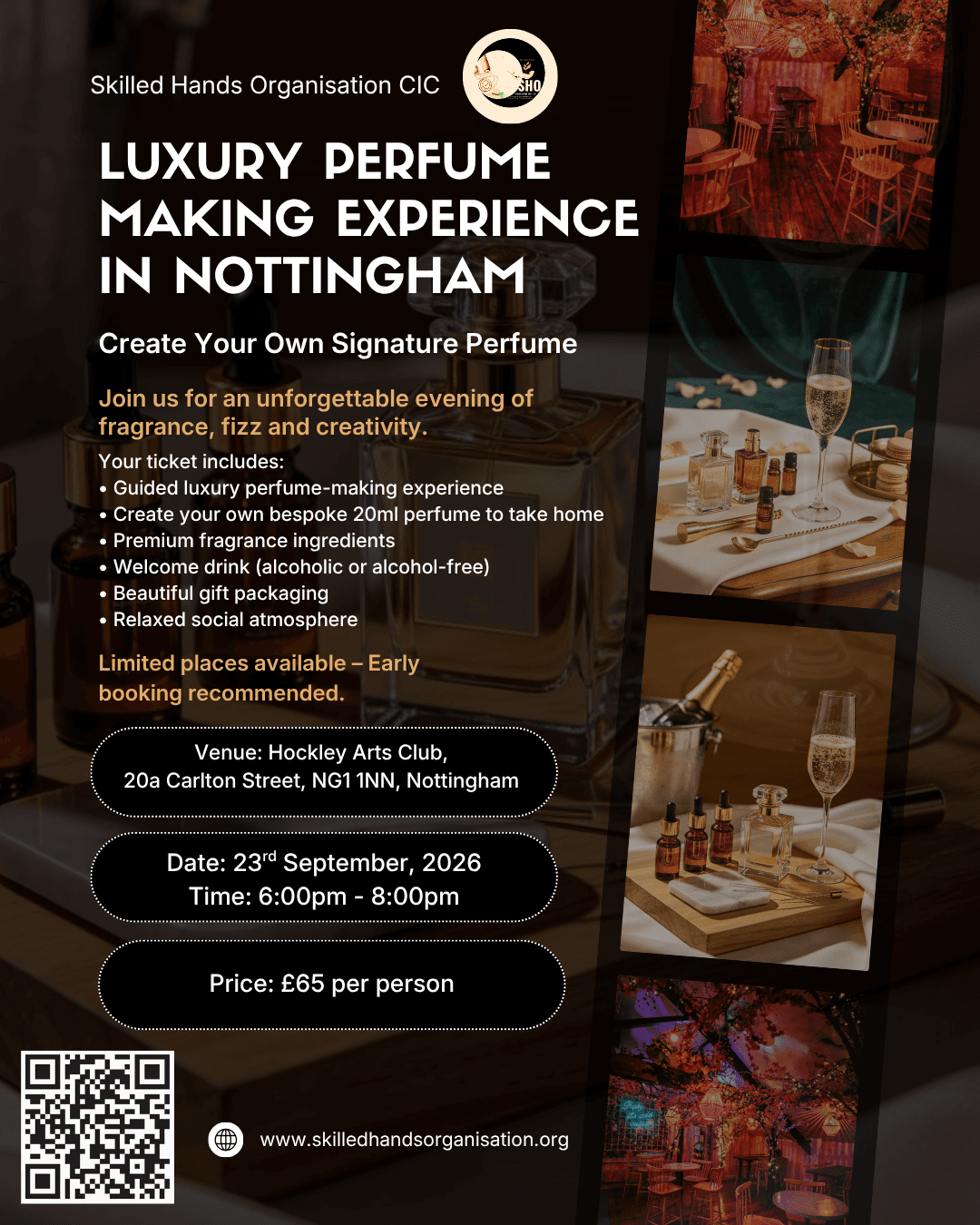 Luxury Perfume Making Experience 