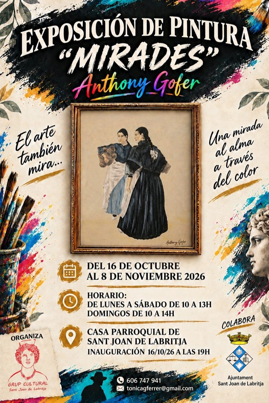 Exposición Anthony Gofer en Sant Joan