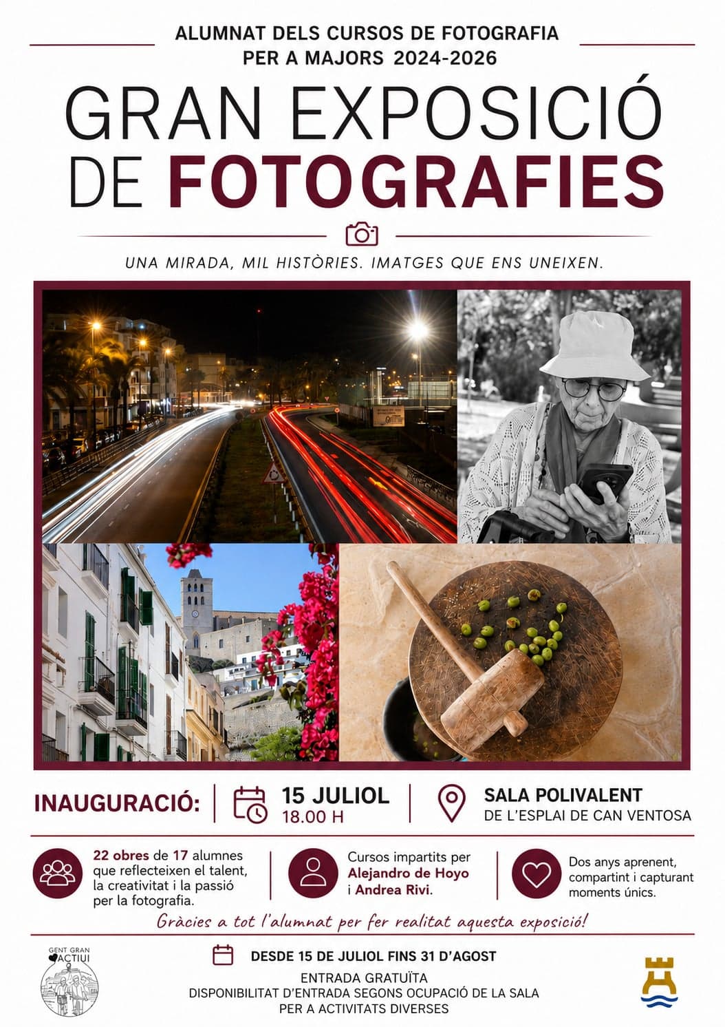 Exhibition of Photographs from the Senior Citizens' Courses