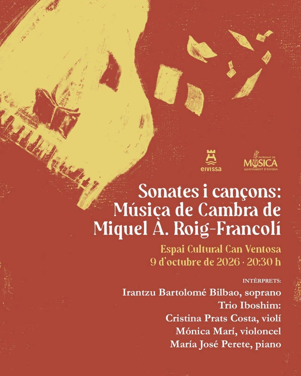 Concierto de música de cámara de Miquel À. Roig-Francolí