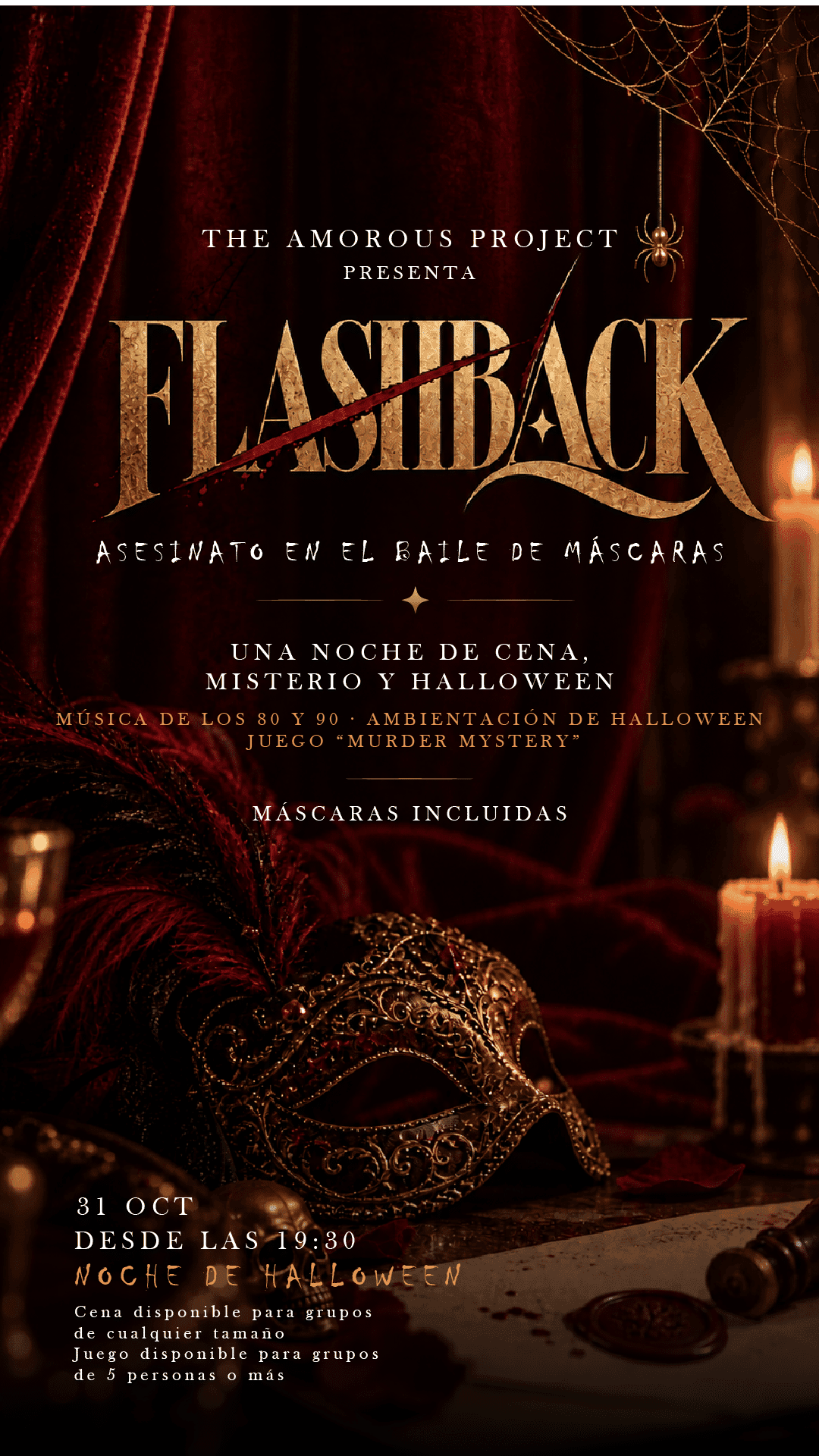 Flashback: Halloween en The Amorous Project