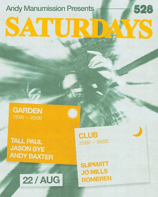 Andy Manumission Presents Saturdays
