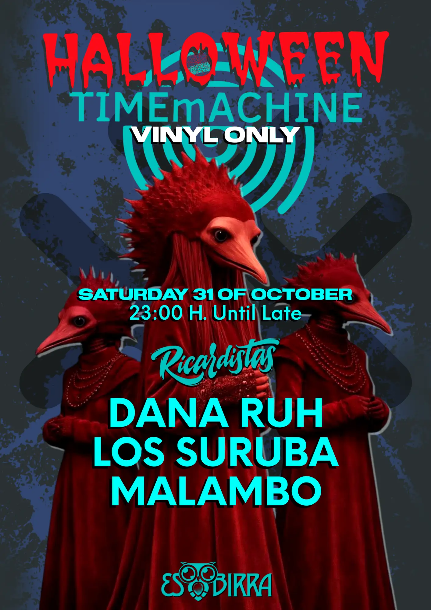 Timemachine Halloween — Dana Ruh, Los Suruba & Malambo