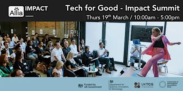 Tech For Good - Impact Summit - Nottingham