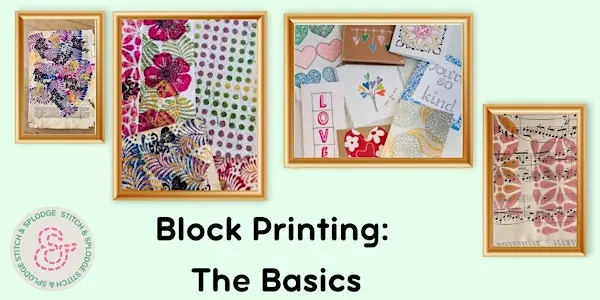 Block printing the basics