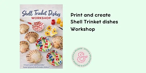Print and create Shell Trinket dishes