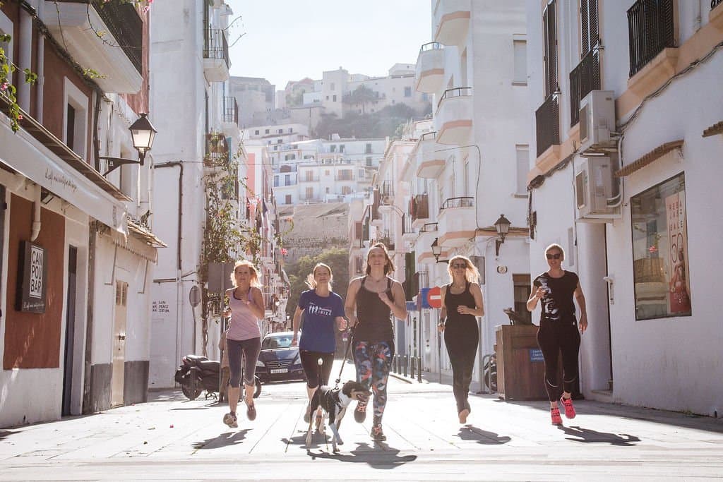 Free Weekly Group Run in Ibiza Town with Running Ibiza