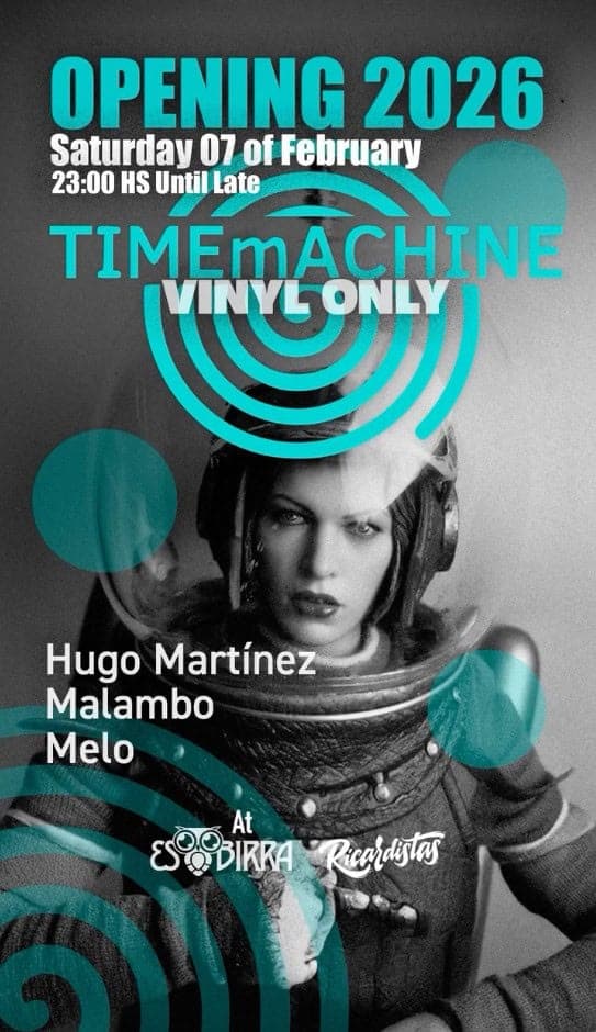 Opening de Time Machine en Es Birra