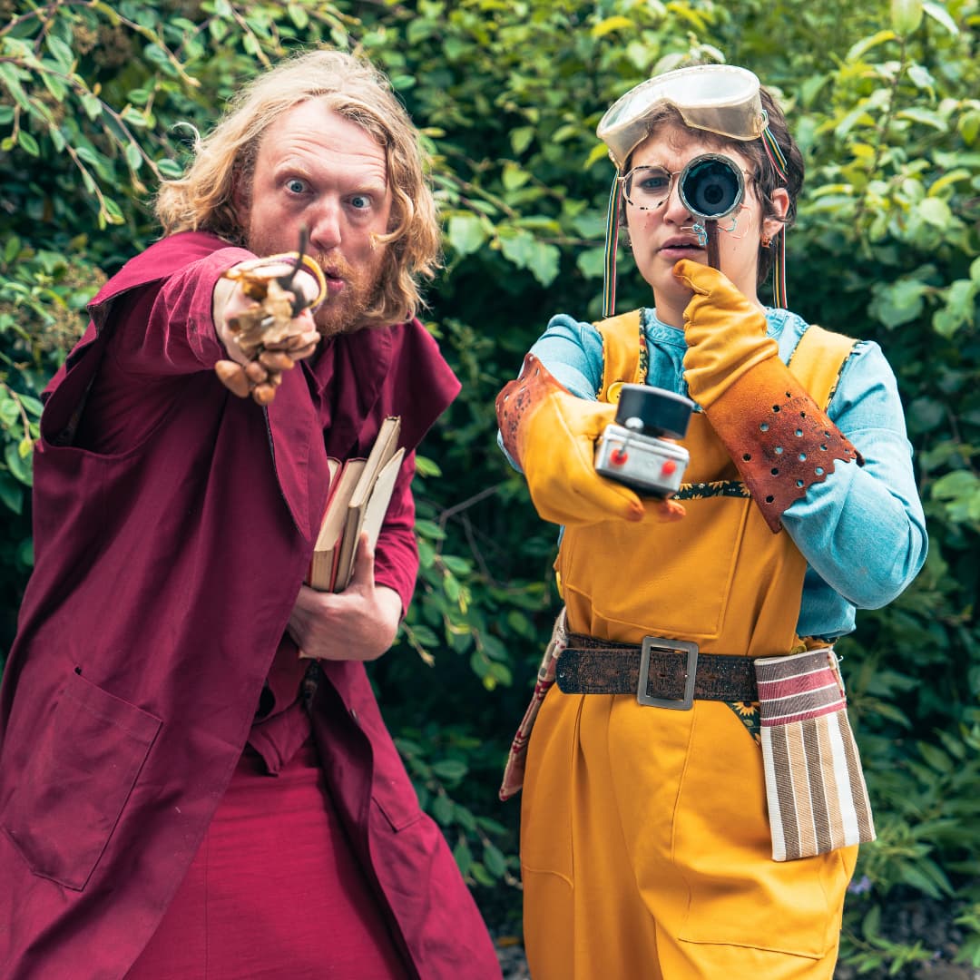 The Wizard and the Mechanic at Tyldesley Library