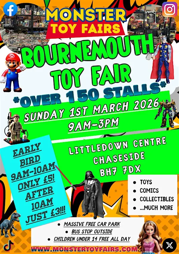 Bournemouth Toy Fair - The Biggest on the South Coast - over 150 traders