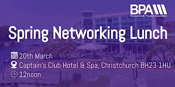 BPA Spring Networking Lunch