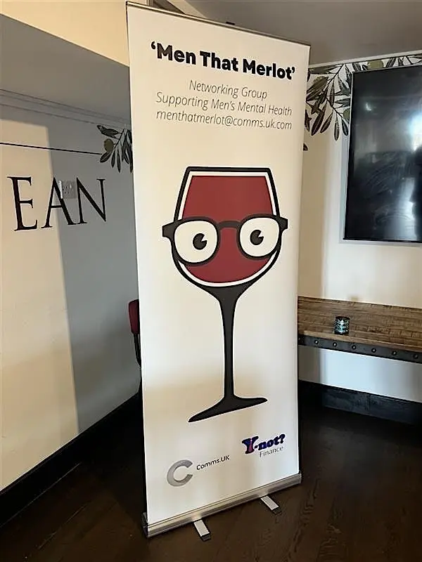 Men that Merlot - Networking Event supporting men's mental health