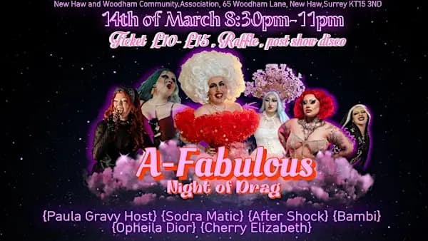 A-FABULOUS night of drag!