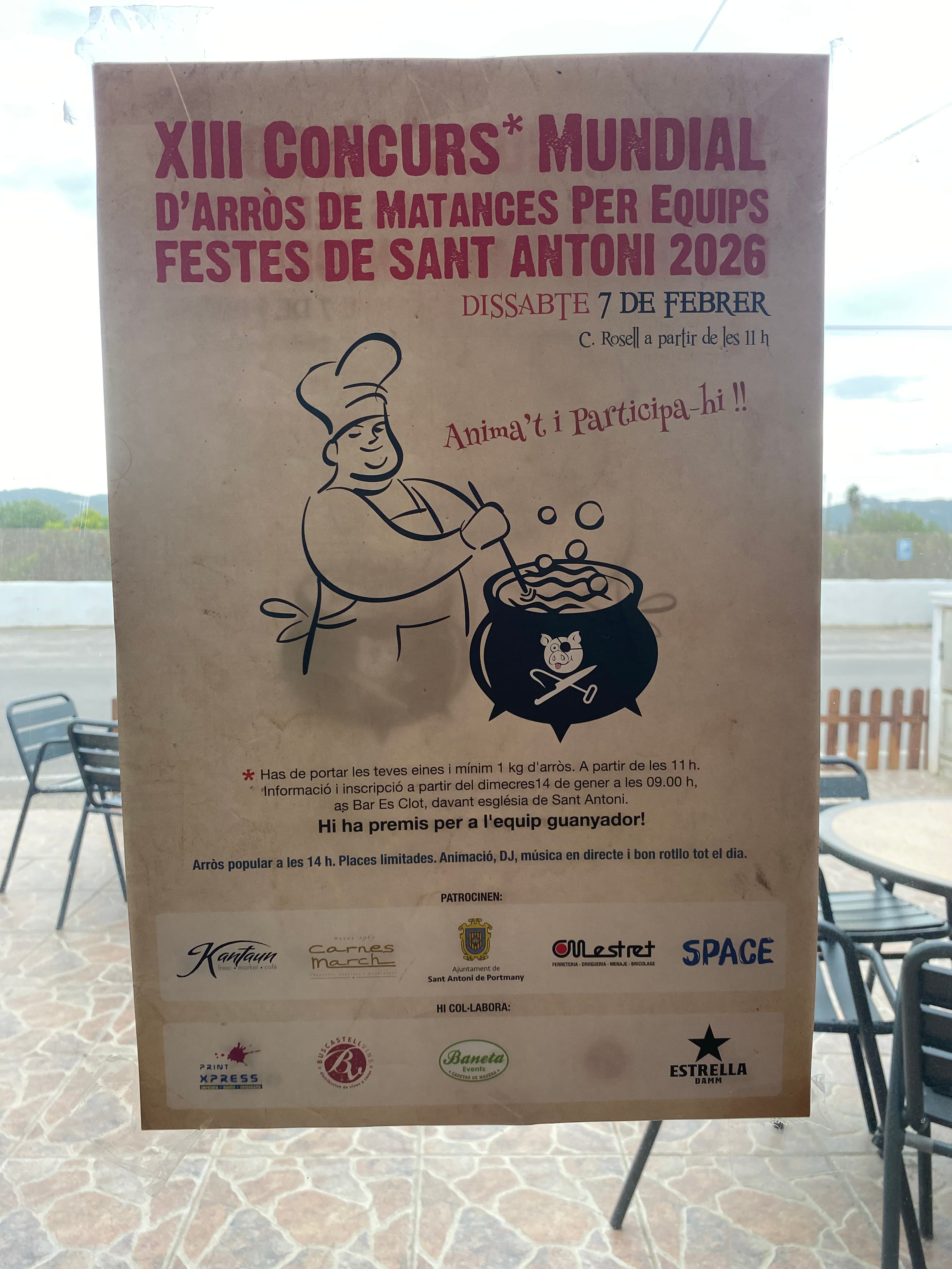 XIII Concurs Mundial d'Arròs de Matances per Equips