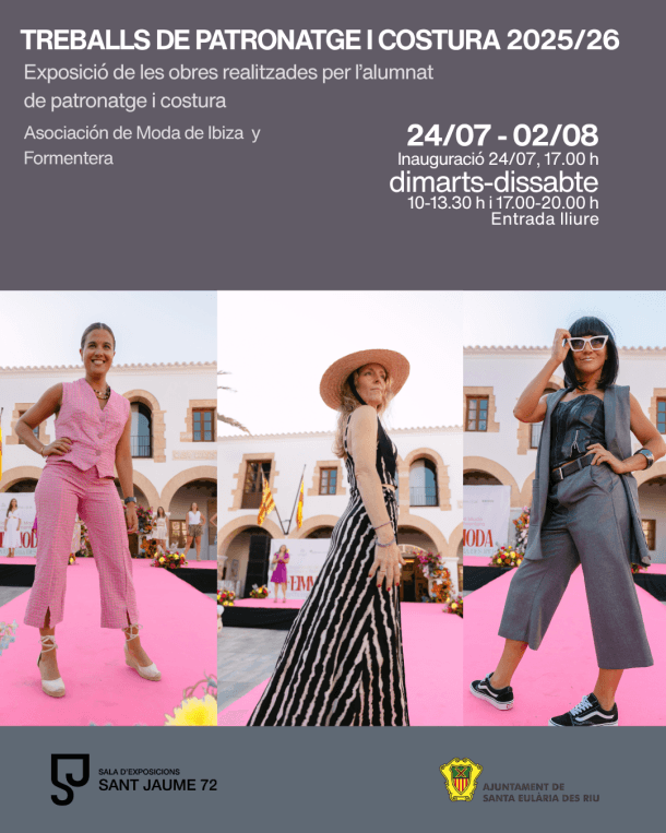 Exhibition of the 2025/26 Pattern Making and Sewing Course Works