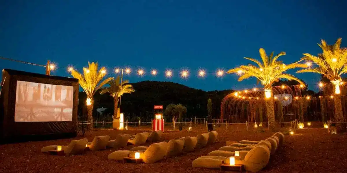 Summer Cinema At Atzaró Agrotourism Hotel