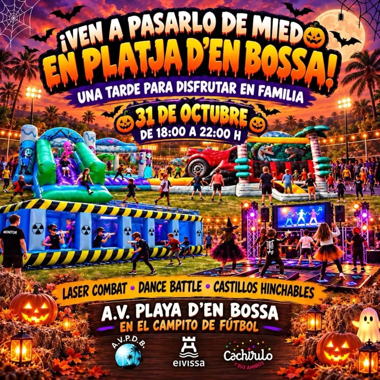 Halloween en Playa d'en Bossa