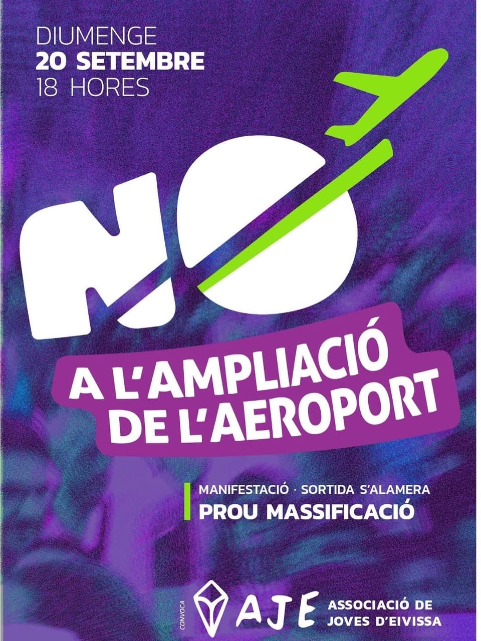Manifestación Contra La Ampliación Del Aeropuerto De Ibiza