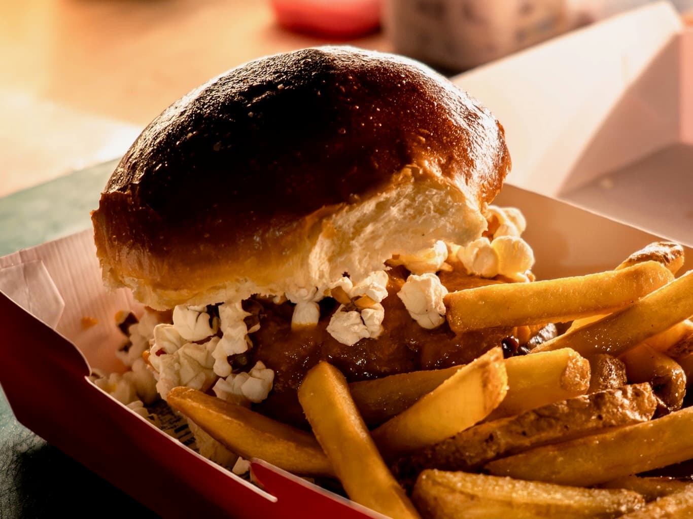 Burger Gourmet at Up Ibiza Sky Society