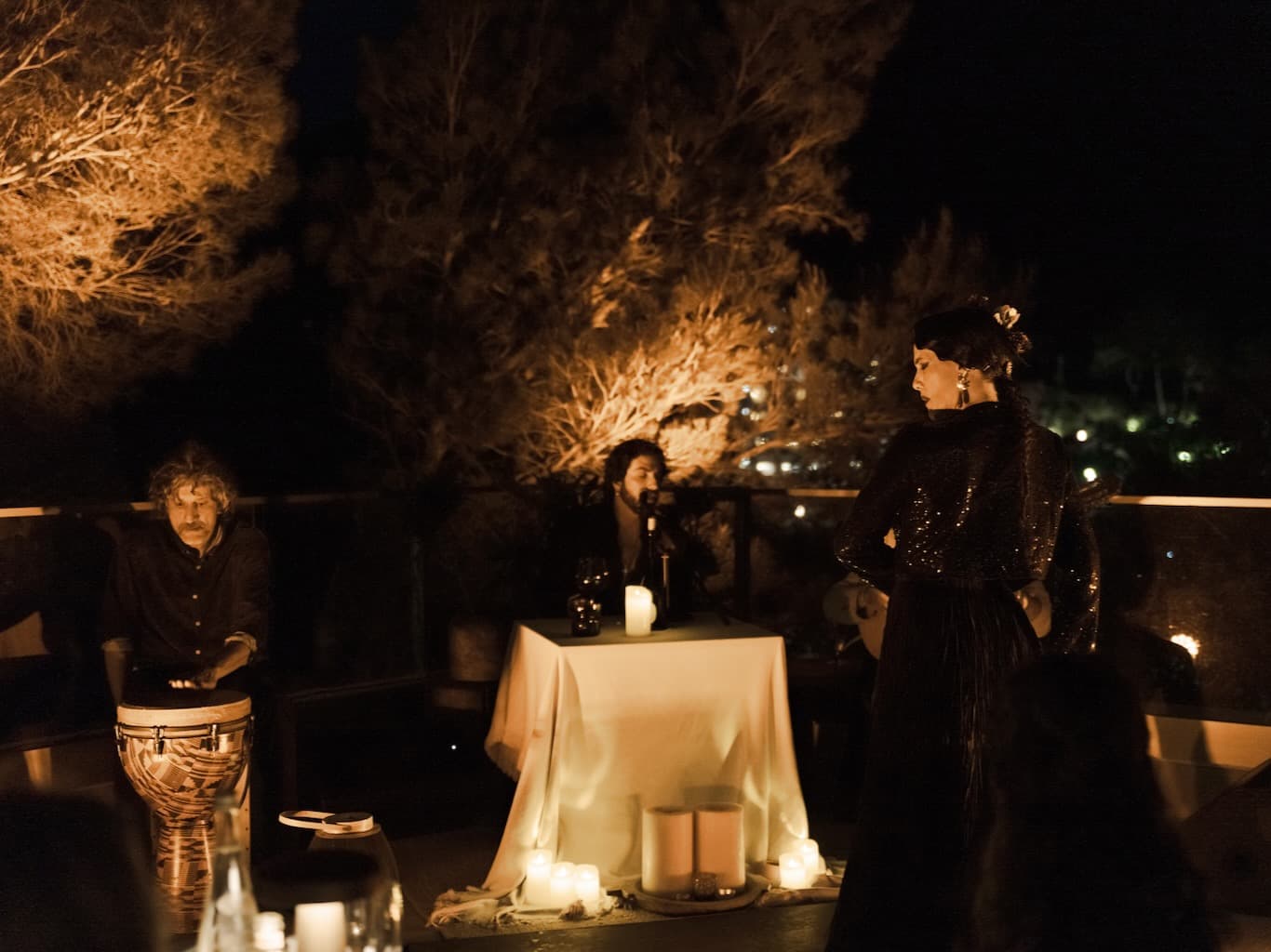 Lunas de Lunares at Niko Al Fresco at Mondrian Ibiza